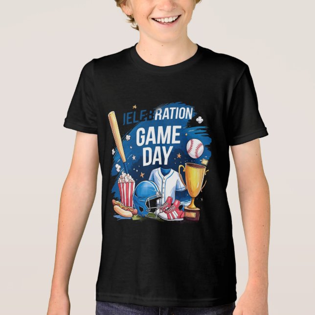 Matchdagsstämning T Shirt (Framsida)