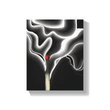 Matchen | Contemporary Rökning Modern målning