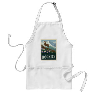 Matchens blommor Rockies Förkläde