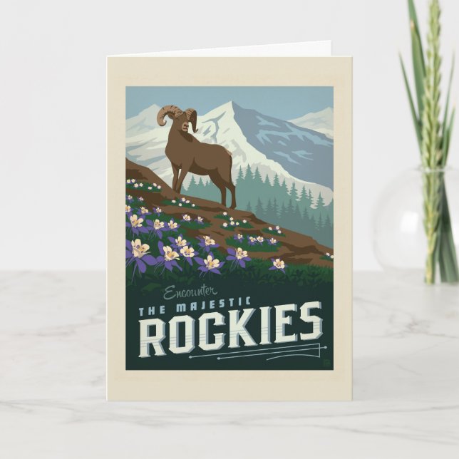 Matchens blommor|Rockies Kort (Framsida)