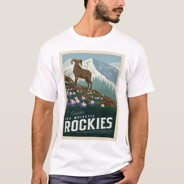 Matchens blommor|Rockies T Shirt (Framsida)