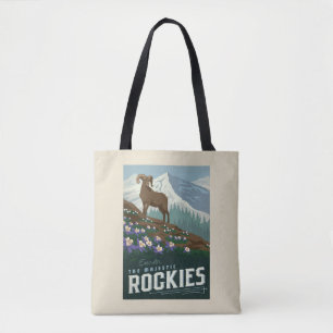 Matchens blommor Rockies Tygkasse