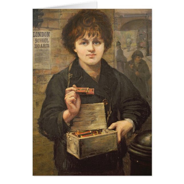 Matchförsäljare Hälsningskort (Framsidan)