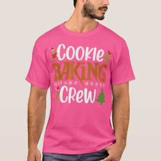 Matchi för familjen Cookie Baking Crew Pajama Funn T Shirt