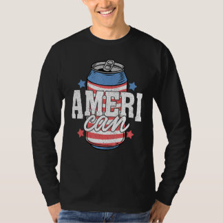 Matching Ameri Can Drink 4th Of July Indepedence D T Shirt