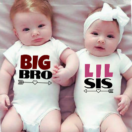 Matching Big Brother Little Sister T Shirt