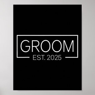 Matching Bride and Groom, gift 2025, Coupl Poster