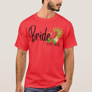 Matching Bride and Groom Honeymoon Ny gifta Co T Shirt