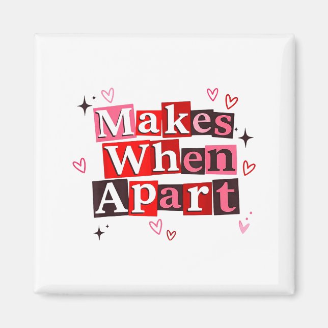 Matching Couple Makes When Apart Long Distance Rel Magnet (Framsidan)