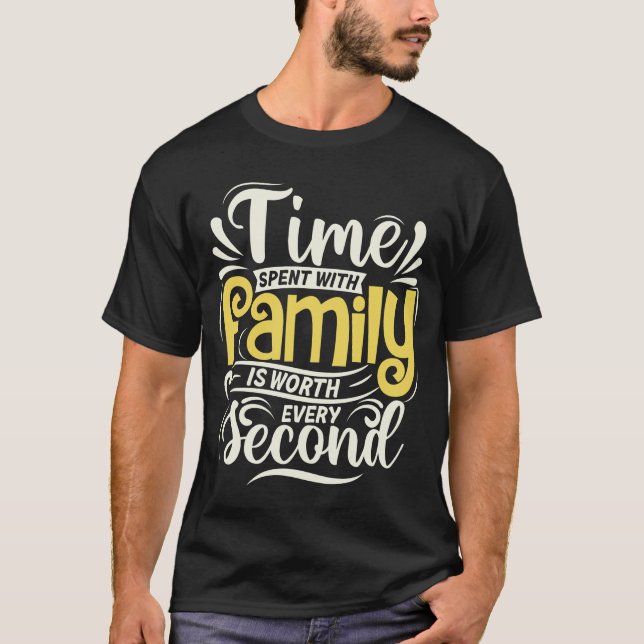 Matching Family Gathering Reunion Party Family Tim T Shirt (Framsida)