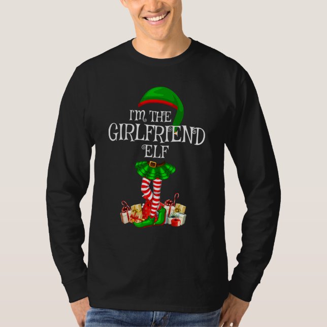 Matching Family Group I är Godsyster Elf Kristus T Shirt (Framsida)