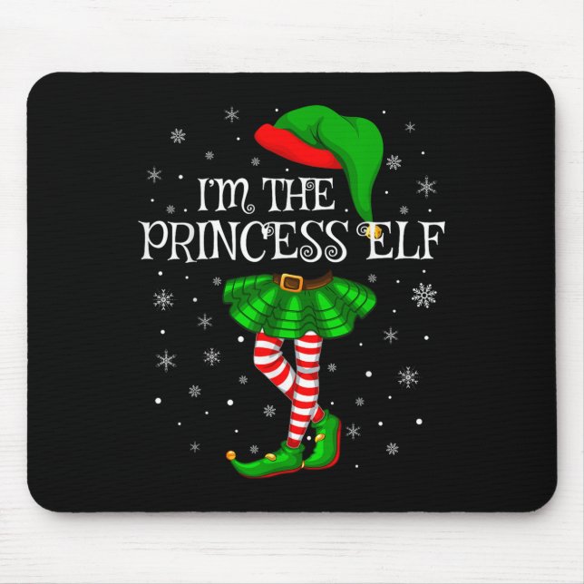 Matching Family Group I'm The Princess Elf Christm Musmatta (Framsidan)