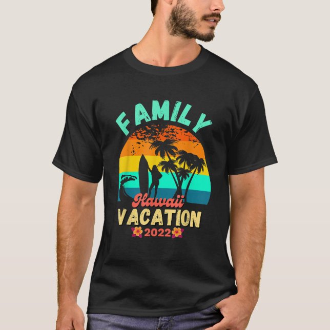 Matching Family Hawaiian Vacation Group Hawaii 200 T Shirt (Framsida)