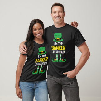 Matching Family I är Banker Leprechaun St Patri T Shirt