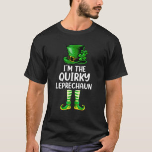 Matching Family I är Quirky Leprechaun St Patri T Shirt