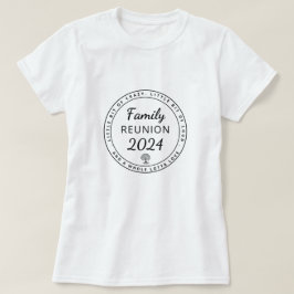 Matching Funny Family Reunion 2024 T Shirt