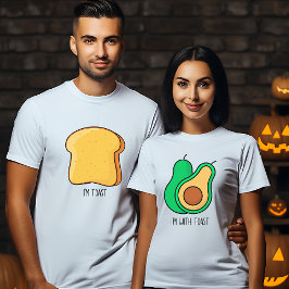 Matching Halloween par costume avocado toast T Shirt