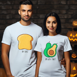 Matching Halloween par costume avocado toast T Shirt