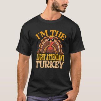 Matching I är flygledaren Turkiet Thanksgiv T Shirt