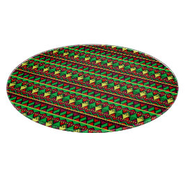 Matching Kwanzaa Gult Red Black Grönt