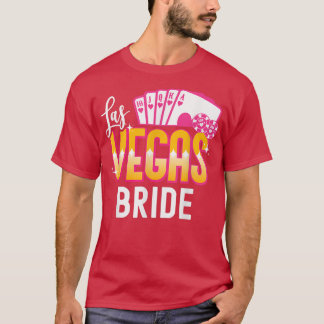 Matching Las Vegas Bröllop Bride och Groom Vegas B T Shirt
