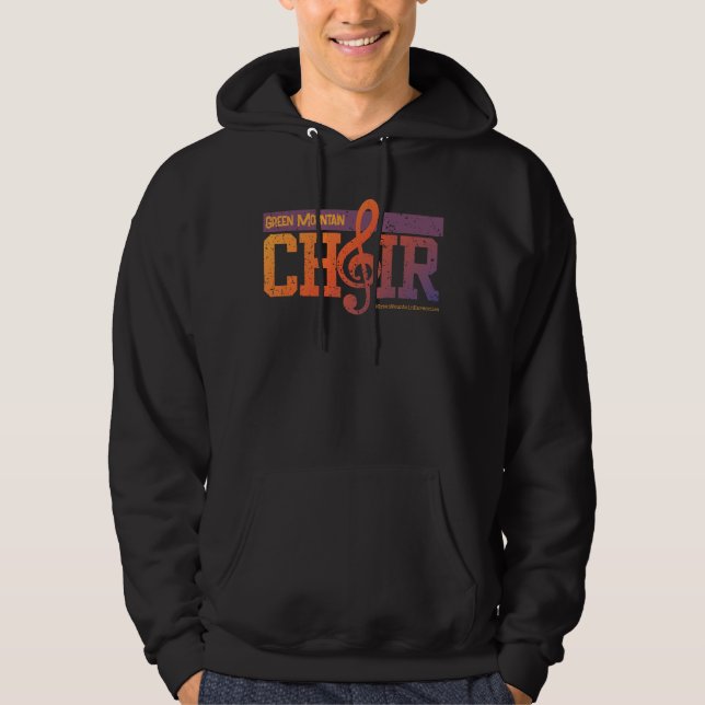 Matching Namn Choir Group Social Handle Hoodie (Framsida)
