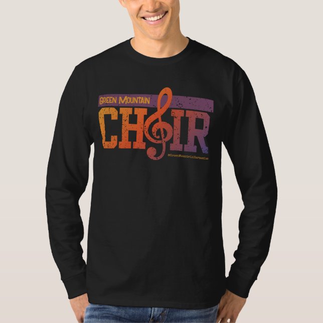 Matching Namn Choir Group Social Handle T Shirt (Framsida)