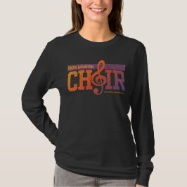 Matching Namn Choir Group Social Handle T Shirt