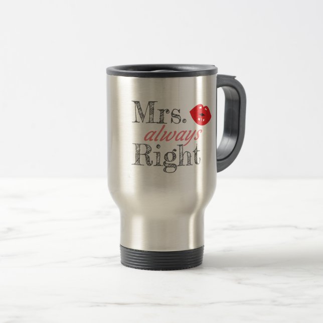 Matching Par Gift Gift Mrs. Always Höger Gift Resemugg (Framsida höger)