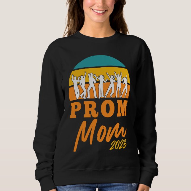 Matching Prom Moms 2023 School Dance Chaperone Pro T Shirt (Framsida)