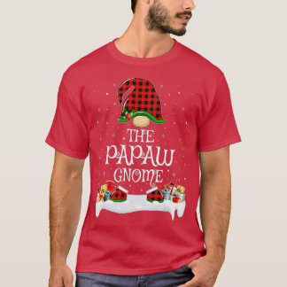 Matching Red Buffalo la papaw Gnome Christm T Shirt