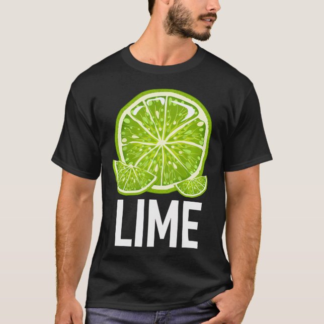 Matching Salt Tequila Lime Halloween Costume Par T Shirt (Framsida)
