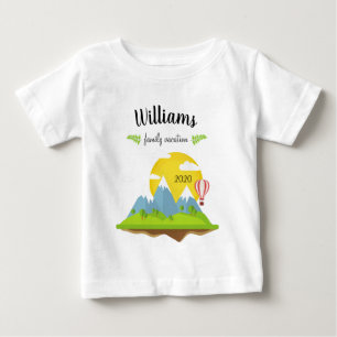 Matching Souvenir-matchning för bergsfamiljen T Shirt