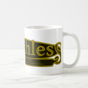 MATCHLESS VINTAGEMOTORCYKELEMBLEM. KAFFEMUGG