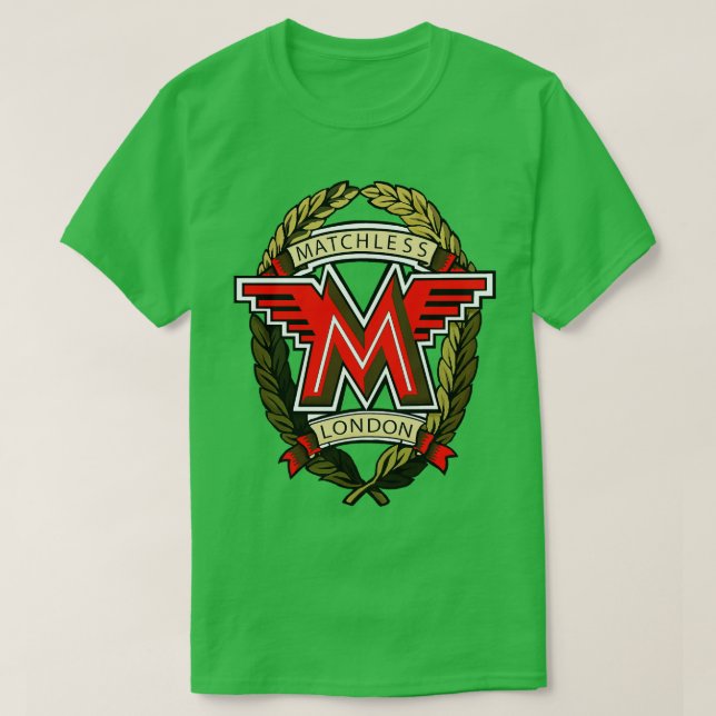 Matchlösa motorcyklar England T Shirt (Design framsida)