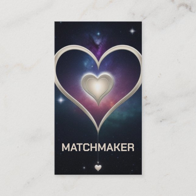 Matchmaker Celestial Heart Visitkort (Framsida)