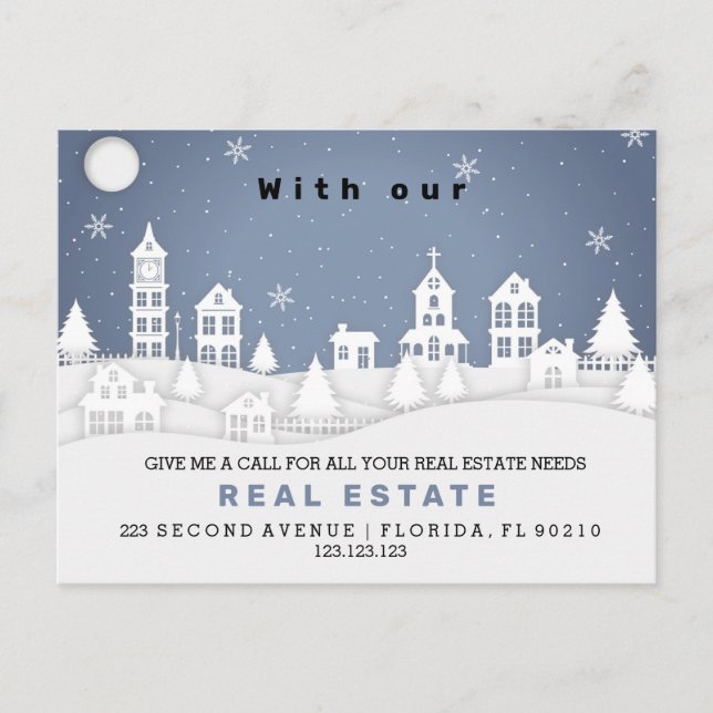 MATCHMAKER FASTIGHETSBROMSER Avertiseringskort Meddelande Vykort (Framsida)