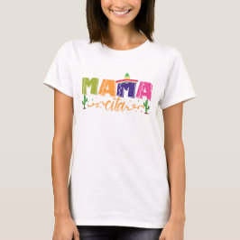 Matchning 1:a födelsedagen Fiesta Party, mexikansk T Shirt