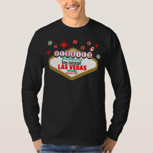 Matchning av Anpassadet Las Vegas Födelsedagsfest T Shirt