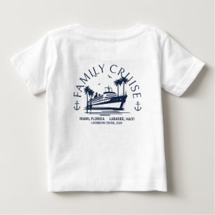 Matchning av anpassningsbar Cruise Shirt-familjgru T Shirt