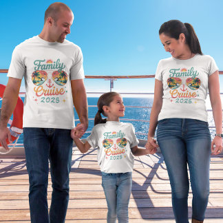 Matchning av anpassningsbar Cruise Shirt-familjgru T Shirt