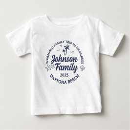 Matchning av anpassningsbar Family Beach Vacation  T Shirt
