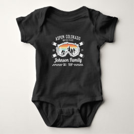 Matchning av anpassningsbar Family Friends Ski Res T Shirt