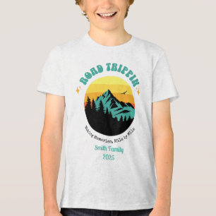 Matchning av anpassningsbar Family Vacation Road u T Shirt