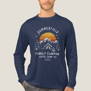 Matchning av Anpassningsbar för Family Camping Res T Shirt
