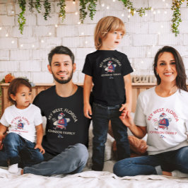 Matchning av anpassningsbarnas julfamiljsbussbyte t shirt