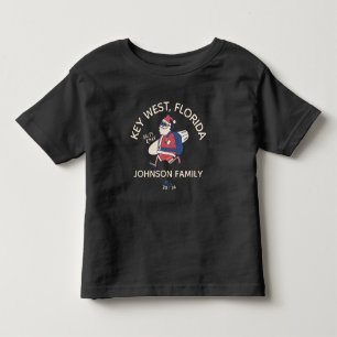 Matchning av anpassningsbarnas julfamiljsbussbyte t shirt