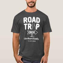 Matchning av den årliga familjemiljövägen Resa T Shirt