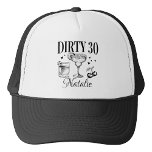 Matchning av Dirty tretty 30års födelsedag Party A Keps<br><div class="desc">Få redo att fira de stora 3-0 i stil med vår smutsiga 30 30års födelsedag-matchande Truckerkeps för Anpassningsbar! Det här är inte vilken hatt som helst. Det är perfektens tillbehör till party i 30års födelsedag, poolsidefestligheter eller firande med din klubb i social. Vår truckerkeps är en fantastisk 30års födelsedag-gåva och...</div>