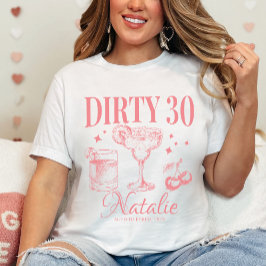 Matchning av Dirty tretty 30års födelsedag Party A T Shirt